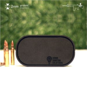 Nakładka karabinowa gładka "STANDARD" lub "SHORT" - 2mm