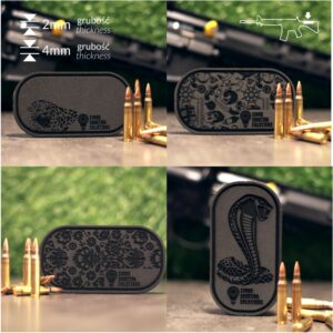 Indywidualna nakładka karabinowa 2mm lub 4mm